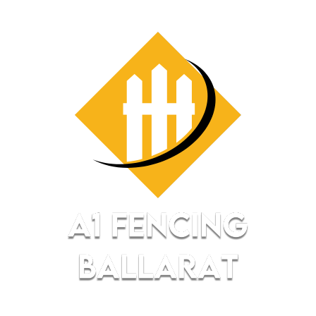 A transparent logo of A1 Fencing Ballarat